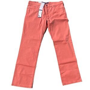 Altelier Gardeur Men’s 40x34 Rust Nevio Regular Fit Cashmere Cotton Jeans Pants